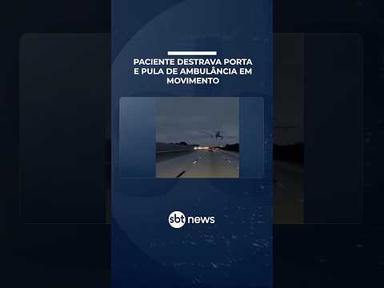 Avião atinge carro em rodovia nos EUA durante pouso de emergência | #PrimeiroImpacto
