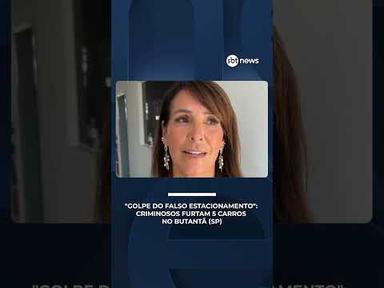 "Golpe do falso estacionamento": Criminosos furtam 5 carros no bairro do Butantã (SP) | #SBTBrasil