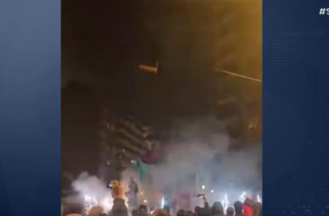 Escultura explode e lança fogo contra multidão na Espanha; veja vídeo