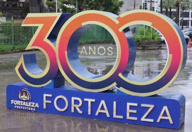 Fortaleza celebra 300 anos com programação especial e feriado municipal