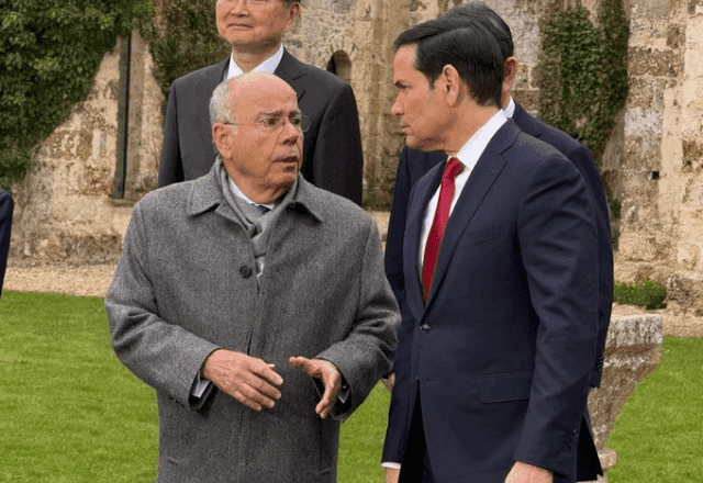 Vieira e Rubio discutem comércio e combate ao crime transnacional em encontro na França