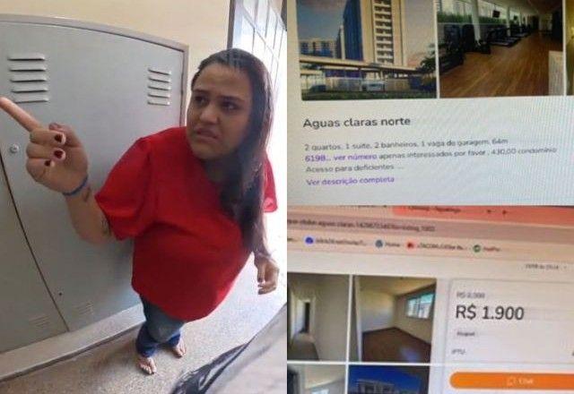 Mulher é presa por aplicar golpes com falsos aluguéis no DF e em Goiás
