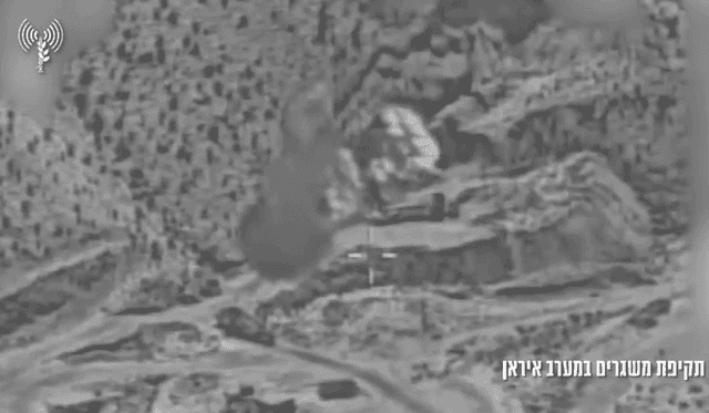 VÍDEO: Exército israelense divulga imagens de ataques contra Irã