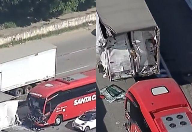 Acidente na Rodovia Fernão Dias deixa um morto na Grande SP